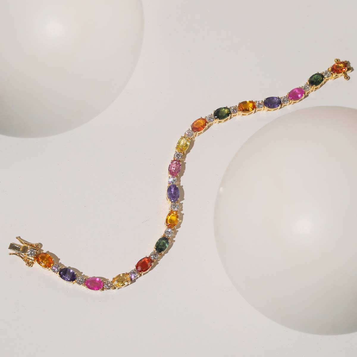 Yami Multi Sapphire Bracelet image 1