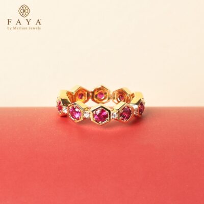Aster Ruby Ring