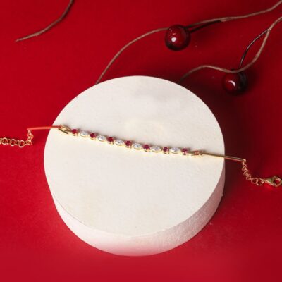 Camille Ruby Diamond Bracelet