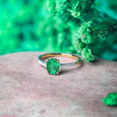 Celine Emerald Ring
