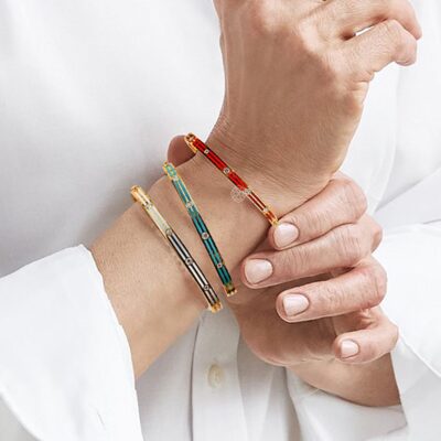 Kaira Enamel Bracelet