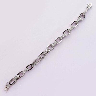 Qasim Silver Bracelet