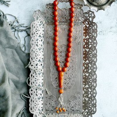Firdaus Antique Amber Tasbih