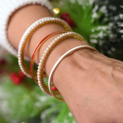 Kaif Pearl Bangles