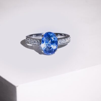 Blue Sapphire Gents Ring