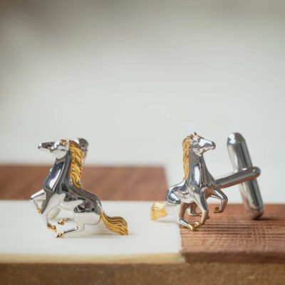 Hourse Cufflinks 3