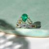 Imparial Emerald Ring