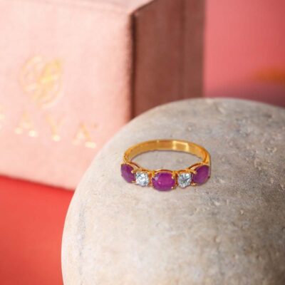Adira Ruby Diamond Ring (Copy)