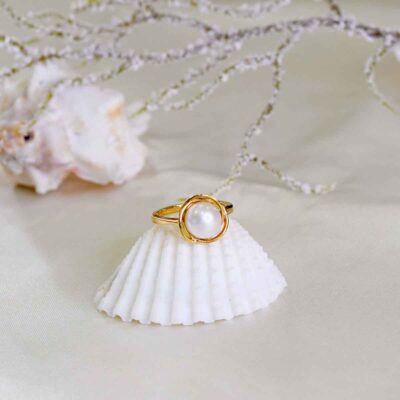 Millie Pearl Ring