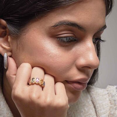 Huma Multi Sapphire Ring