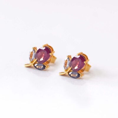 Aria Spinel Earrings