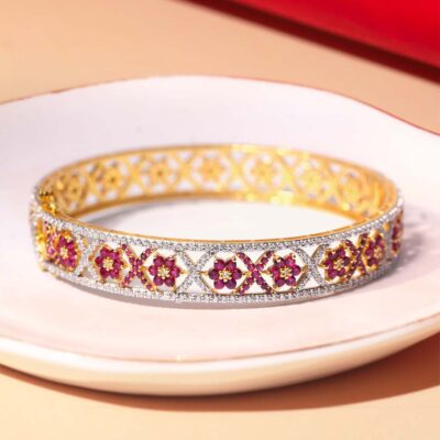 Diva Bangle (Silver)