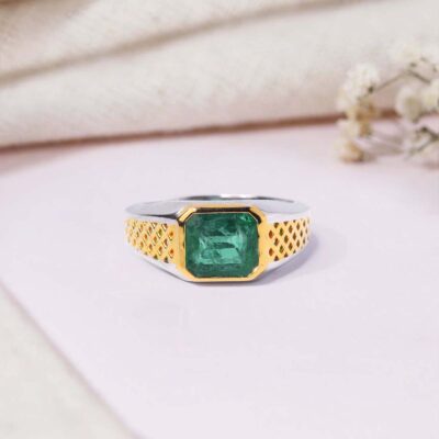 Azeem Emerald Ring