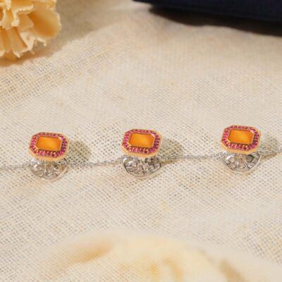 Iqyan Octagon Ruby Buttons