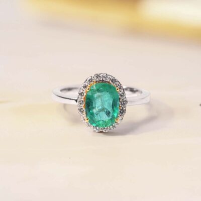 Mini Agne Emerald Ring